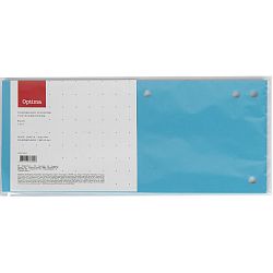 Pregradni karton 240x105mm moder 10/1