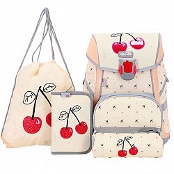 4-delni set za prvošolčke ABC123 Češnje