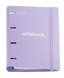 Projektna mapa z blokom A4 Miquelrius vijolčna