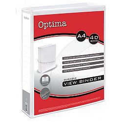 Rinčna mapa A4 za prezentacije Optima 4 D-rinke 38 mm