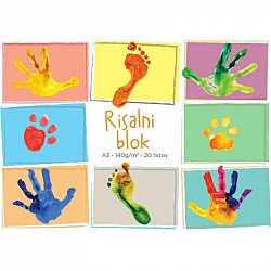 Risalni blok A3 Street 20L Junior