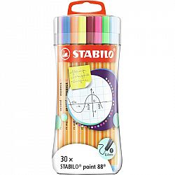 Fineliner Stabilo point 88 set 30/1 Etui