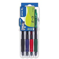 Set gel rolerjev Pilot Gel G2 Set2Go 4/1
