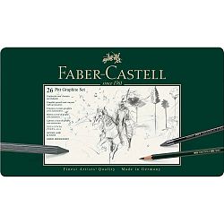 Set grafitnih svinčnikov Faber-Castell Pitt Graphite 26/1