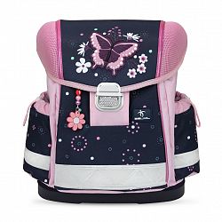 Šolska torba Belmil ABC Classy Midnight Butterfly