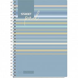 Spiralni blok A5 karo S.PAD Lines 