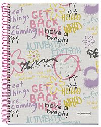 Spiralni blok A4 karo Miquelrius Lifestyle Rebel