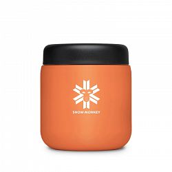 Termo posoda Snow Monkey Foodie Midi 0.48 L Oranžna