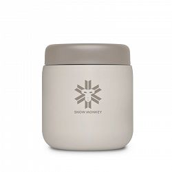 Termo posoda Snow Monkey Foodie Midi 0.48 L Rjava