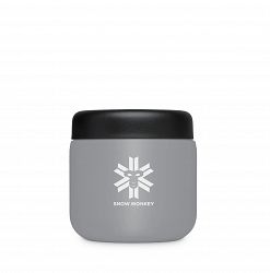 Termo posoda Snow Monkey Foodie Mini 0.35 L Svetlo siva