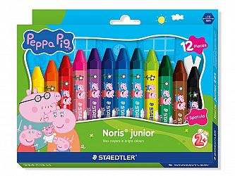 Voščenke Staedtler Noris Club Pujsa Pepa 12/1