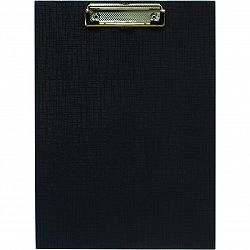 Podloga s sponko karton A4 Optima Črna