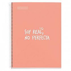 Spiralni zvezek A4 črte Miquelrius marelica