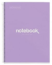 Spiralni zvezek A4 črte Miquelrius vijolčen