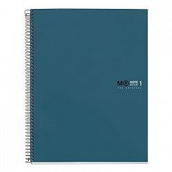 Spiralni zvezek A5 črte Miquelrius ocean