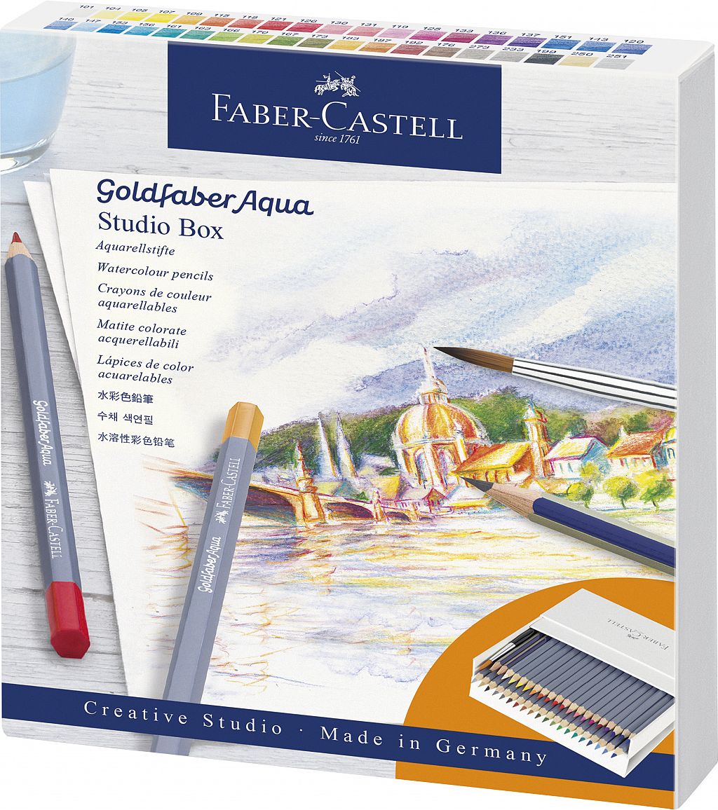 Barvice akvarelne FC Goldfaber Aqua Studio Box