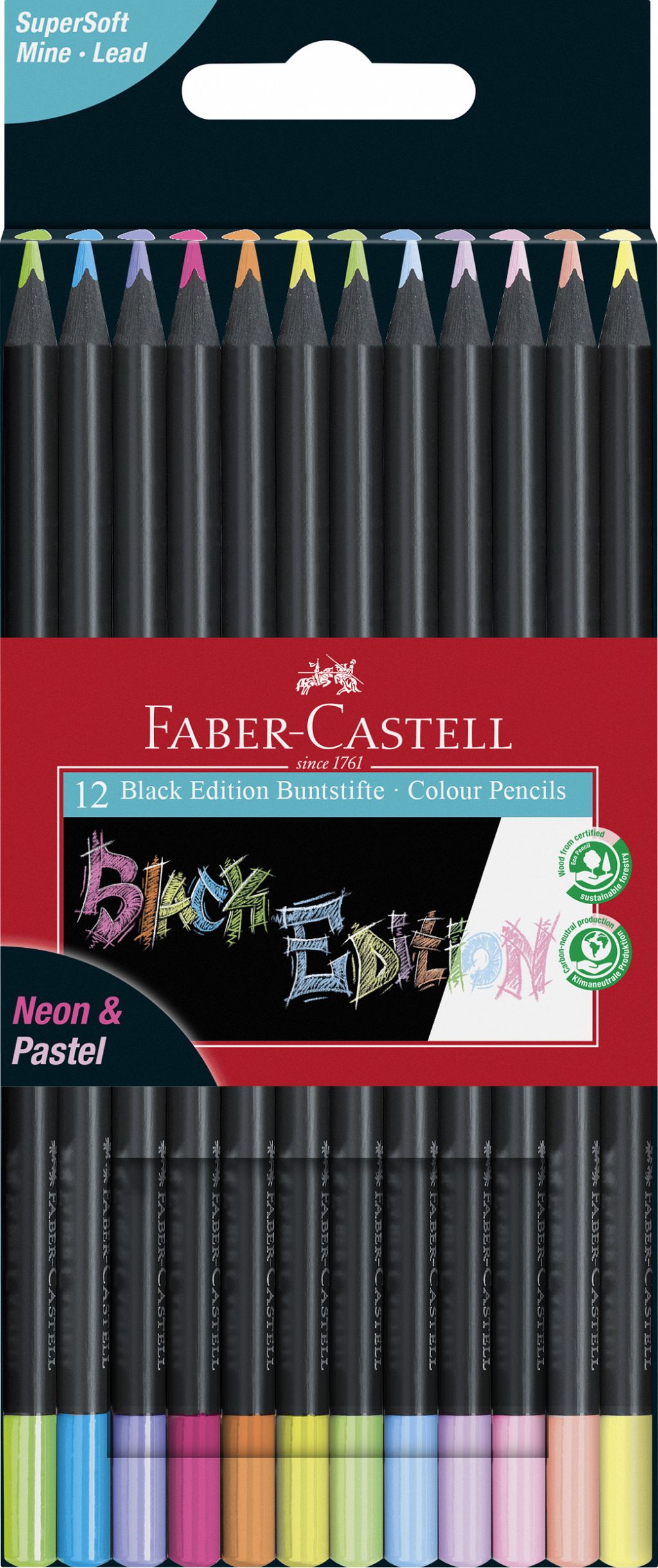 Barvice FC Black Edition 12/1 Neon Pastel