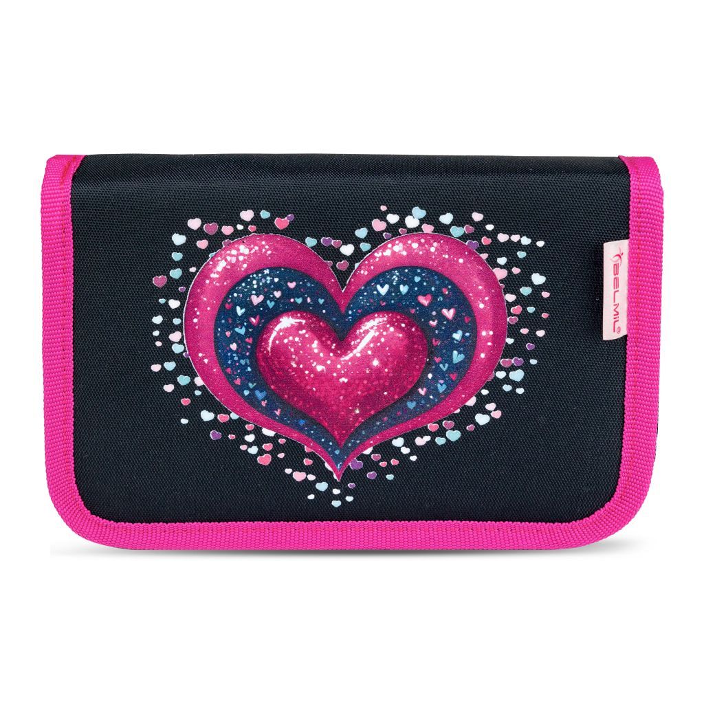 Peresnica prazna 1ZIP Belmil Black Pink Heart