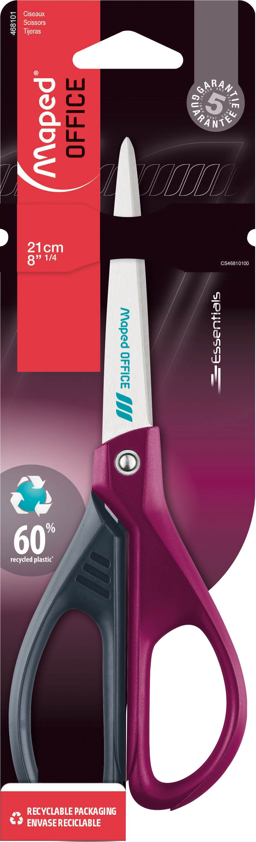 Škarje Maped Essentials Deco 21cm