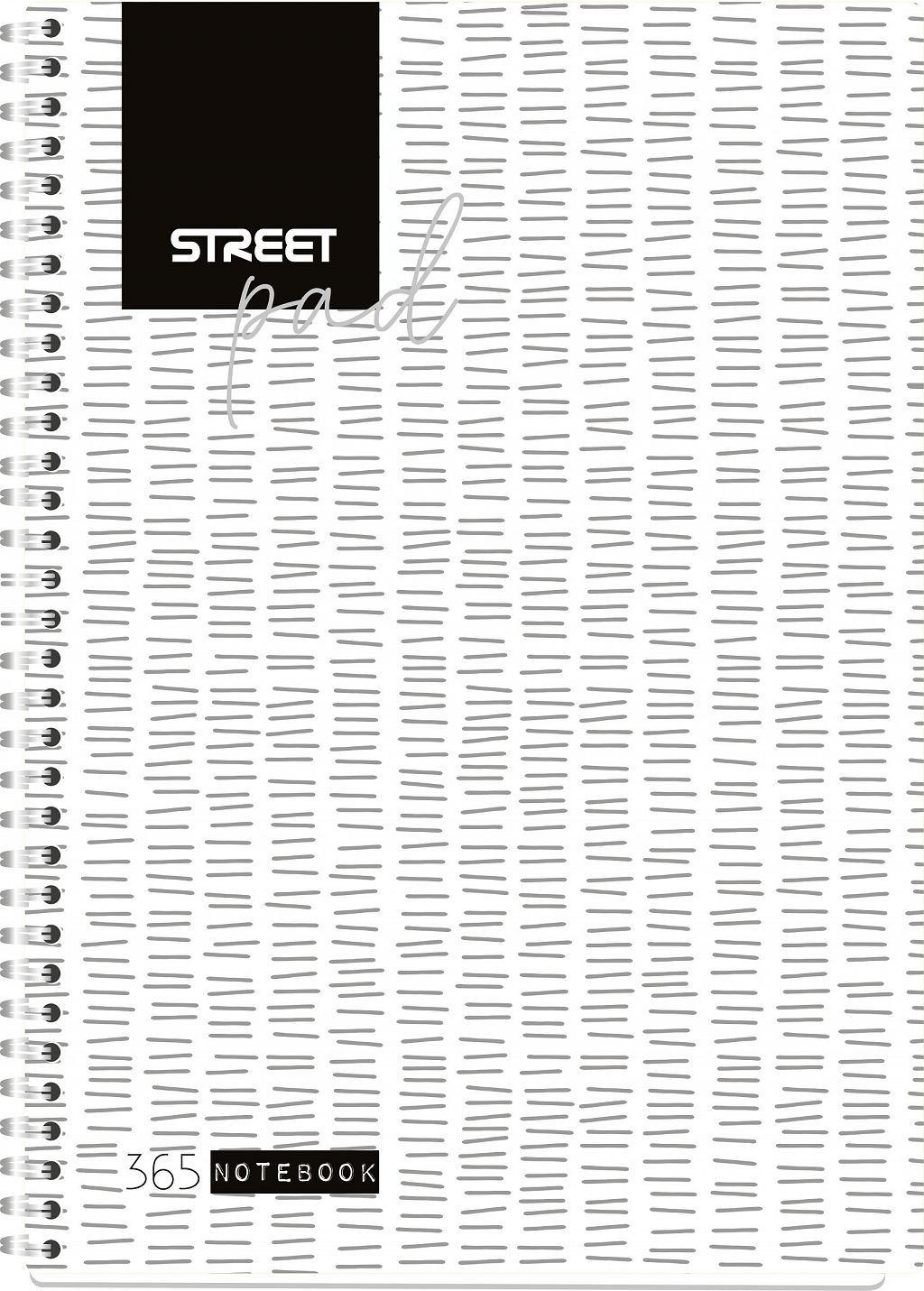 Spiralni zvezek A4 črte Pukka Pad White