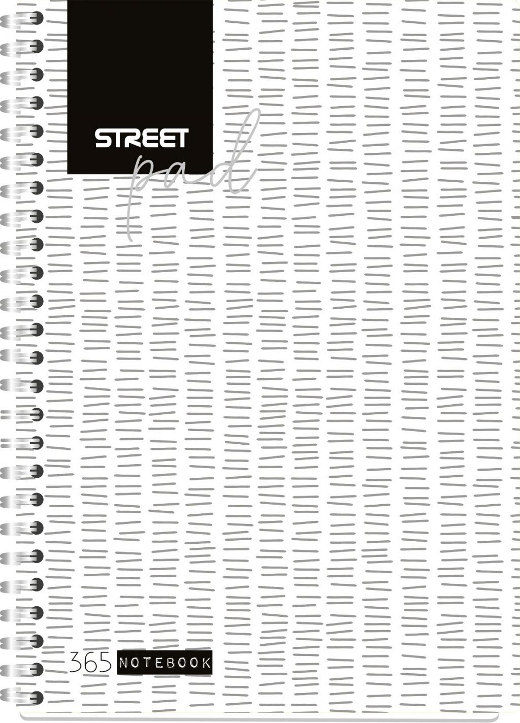 Spiralni zvezek A5 črte Pukka Pad White