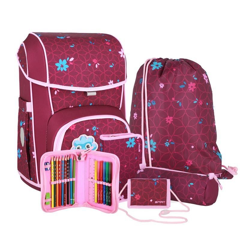 6-delni šolski set Spirit ABC Cosmo Flower