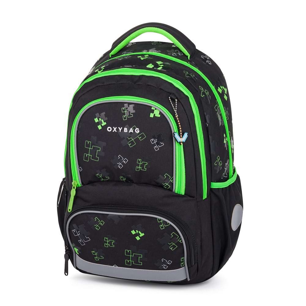 Šolski nahrbtnik Oxybag Oxy Next Green Cube