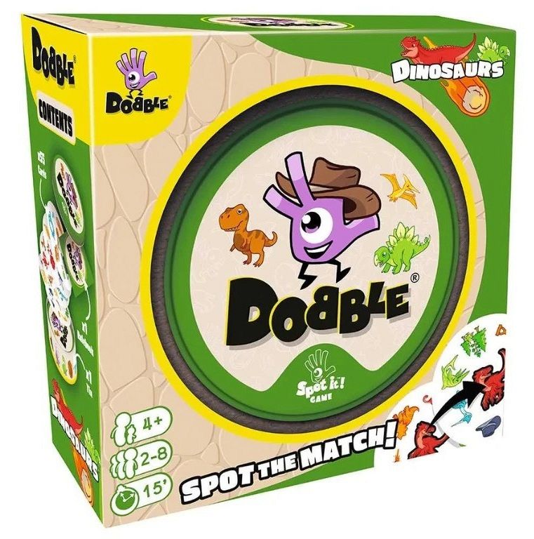 Družabna igra Dobble Dinozavri