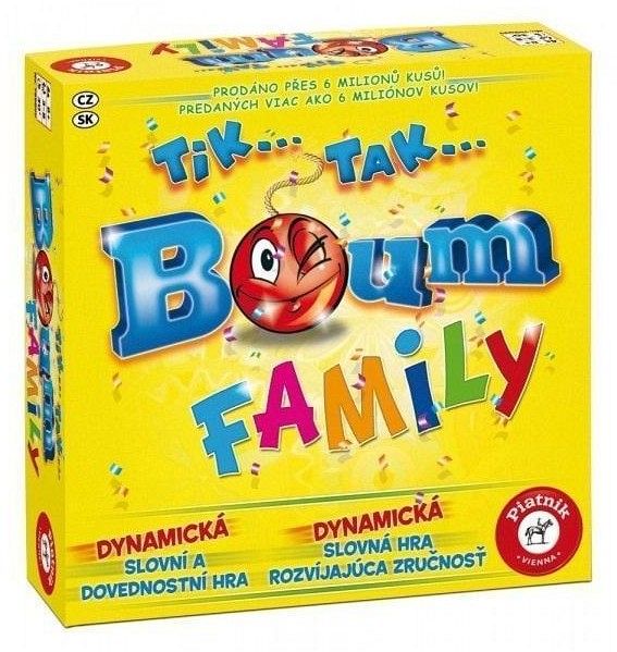 Družabna igra Tik Tak Buum Family