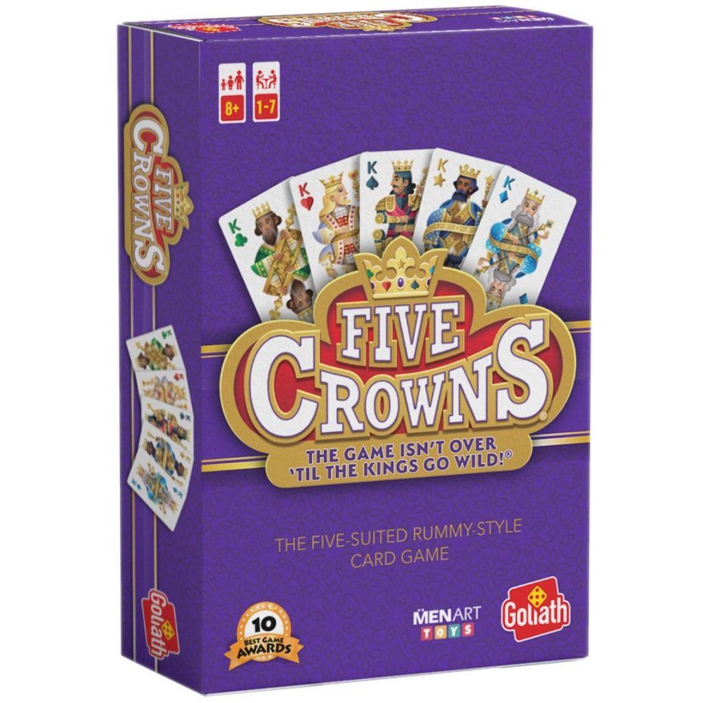 Družabna igra Five Crowns