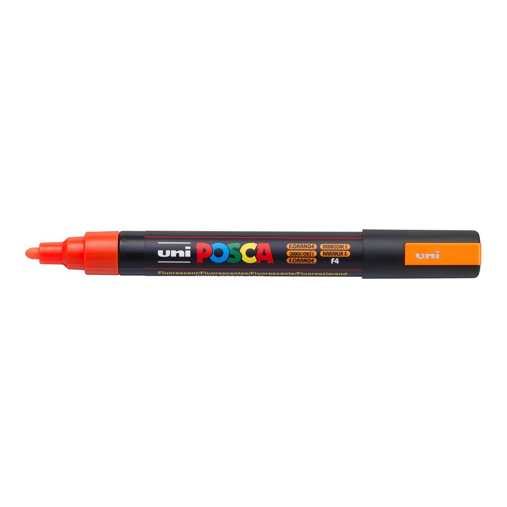 Marker Posca PC-5M Neon oranžen