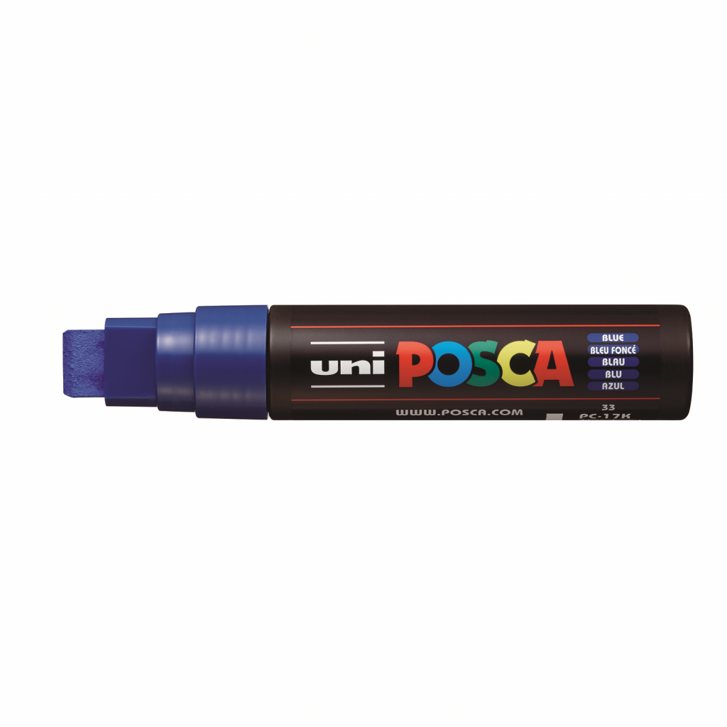 Marker Posca PC-17K Temno moder