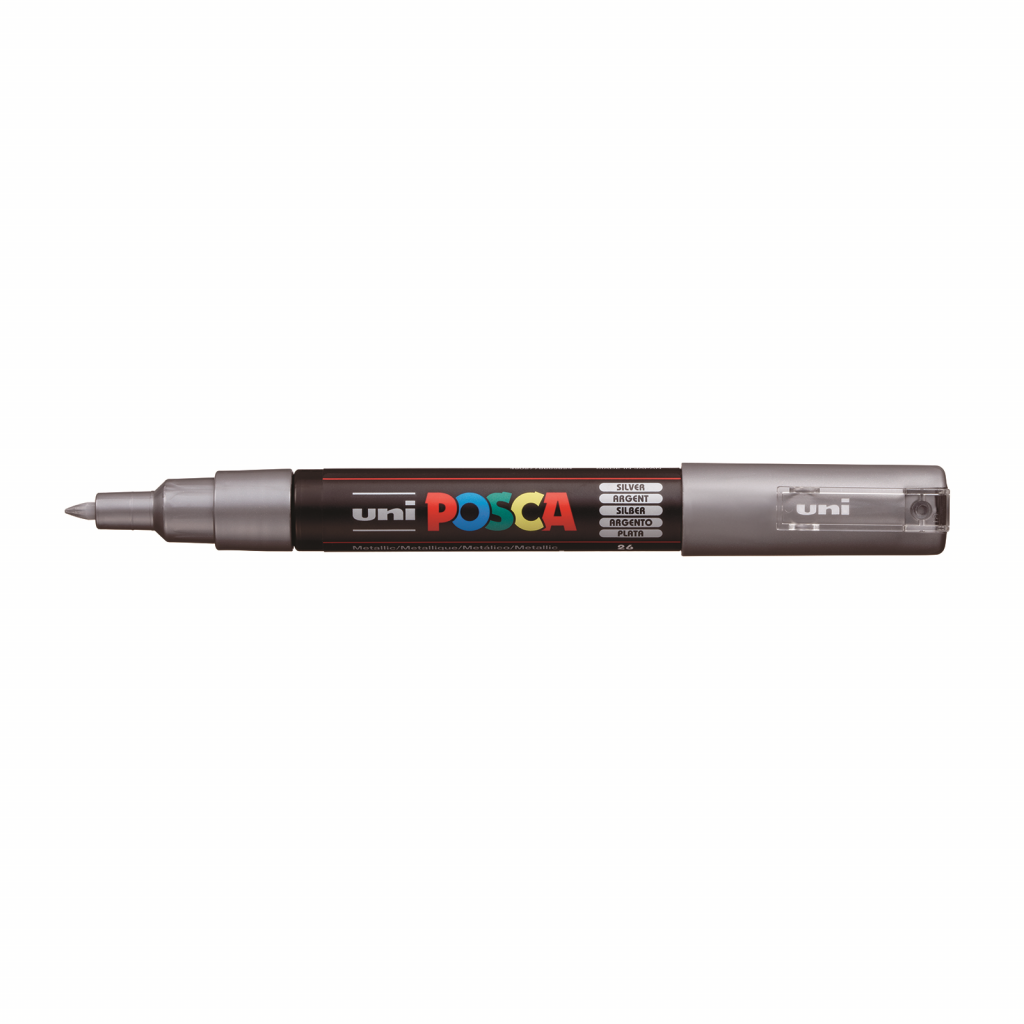 Marker Posca PC-1M Srebrn