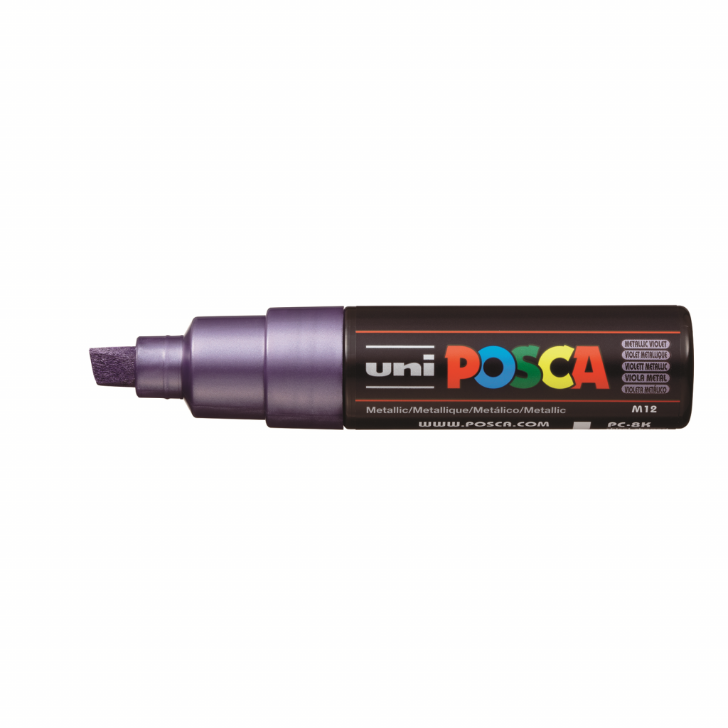 Marker Posca PC-8K Metallic vijoličen