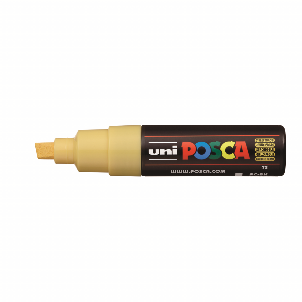 Marker Posca PC-8K Slamnato rumen