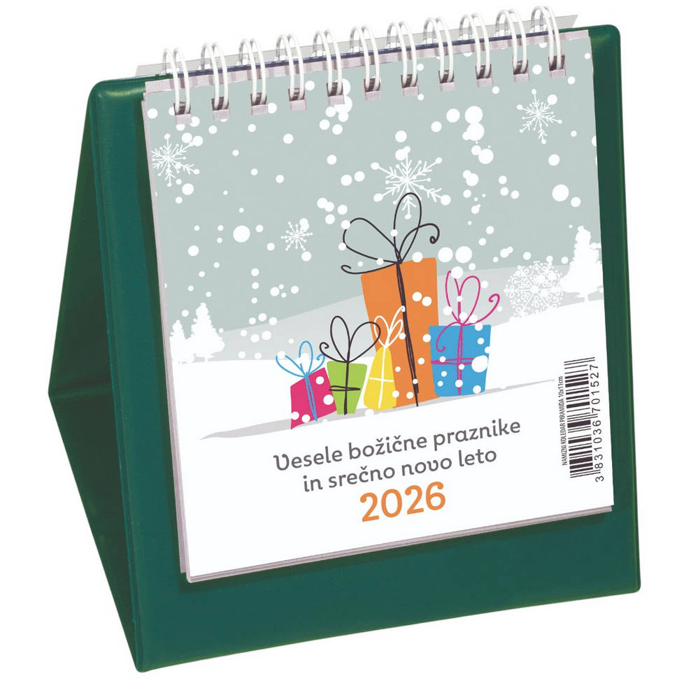 Namizni koledar Piramida 2026