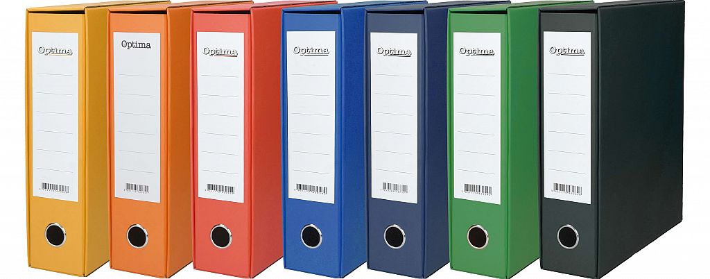 Registrator v škatli Optima A4/80 širok