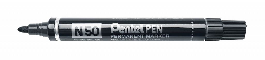 Alkoholni flomaster Pentel N50 Črn