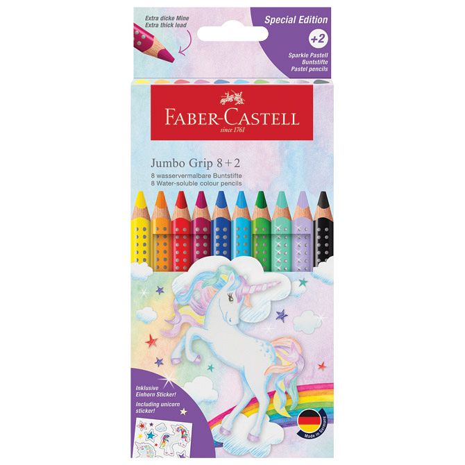 Barvice Faber-Castell Jumbo Grip Unicorn 10/1