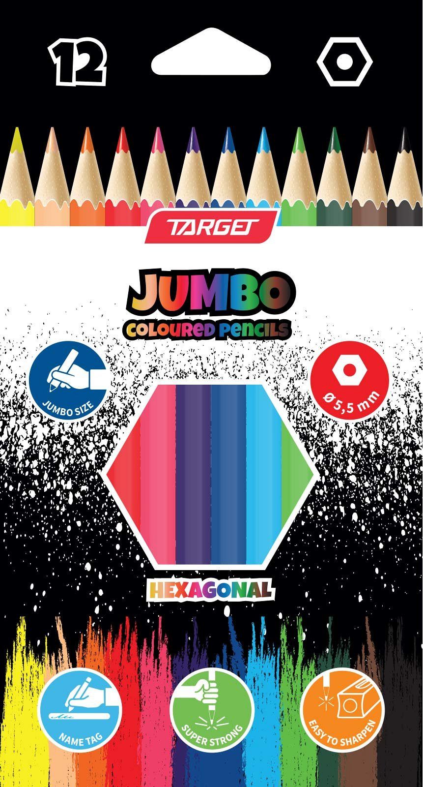 Barvice Target Jumbo 12/1