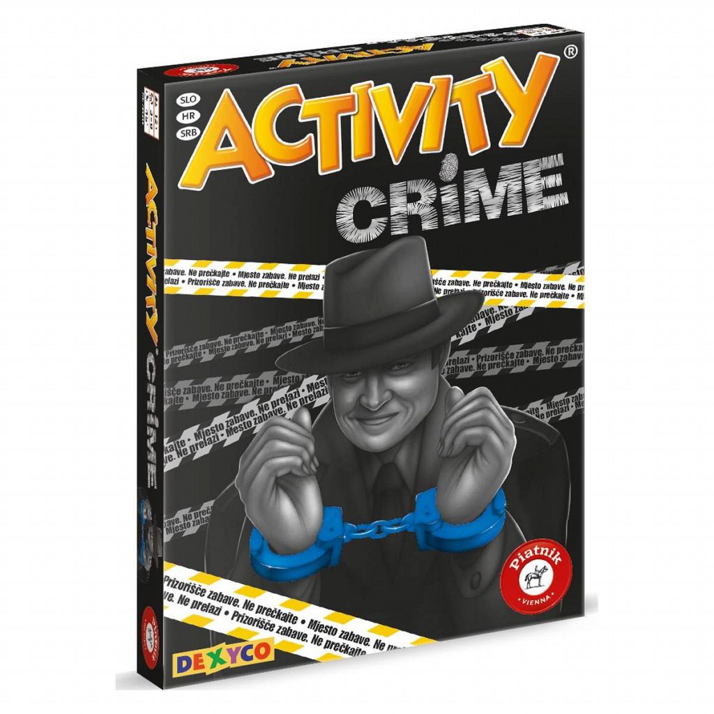 PIATNIK družabna igra Activity Crime