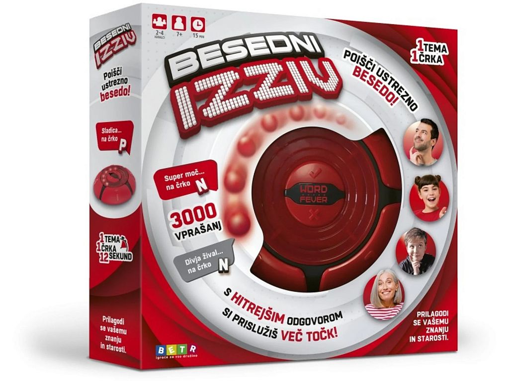 Družabna igra Besedni izziv