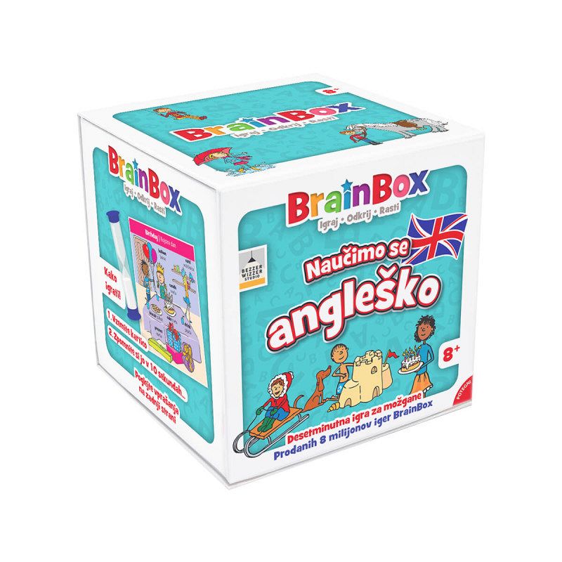 Miselna igra BrainBox - Naučimo se angleško