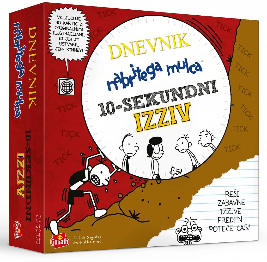 Družabna igra Dnevnik nabritega mulca