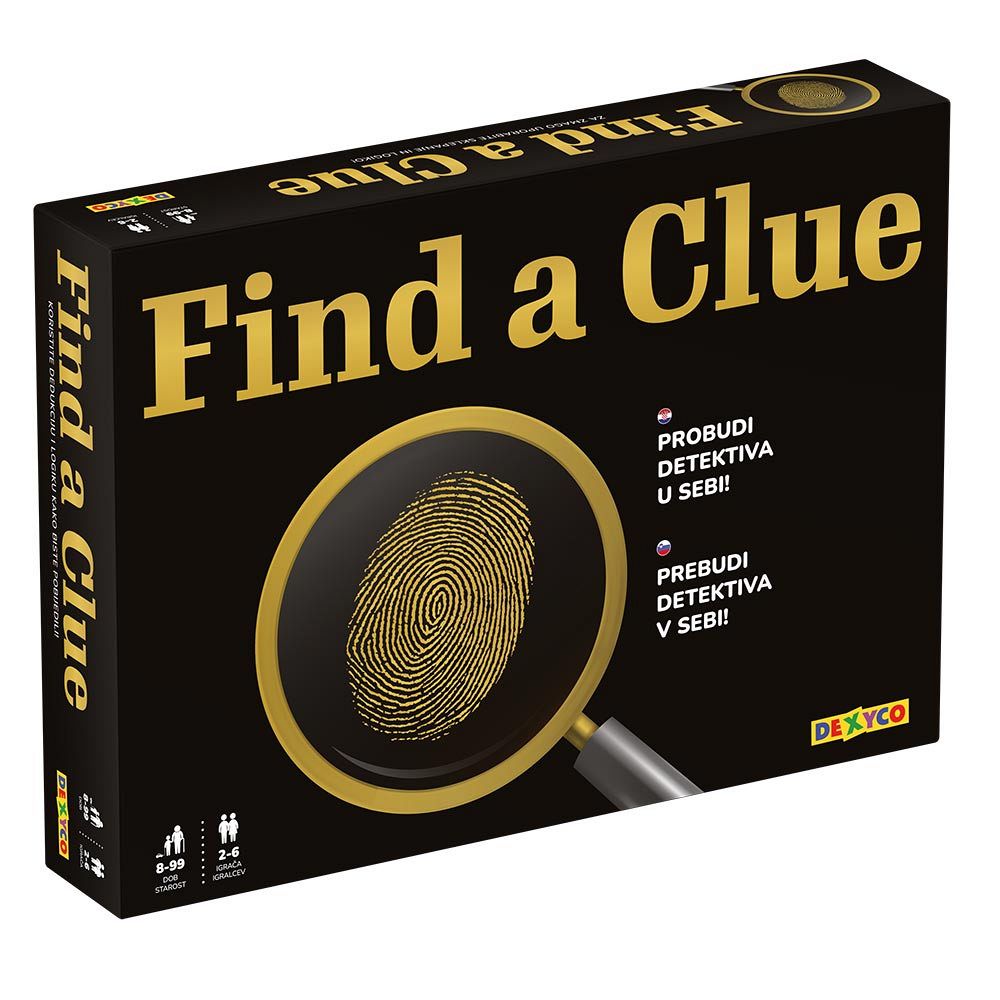 Družabna igra Find a clue