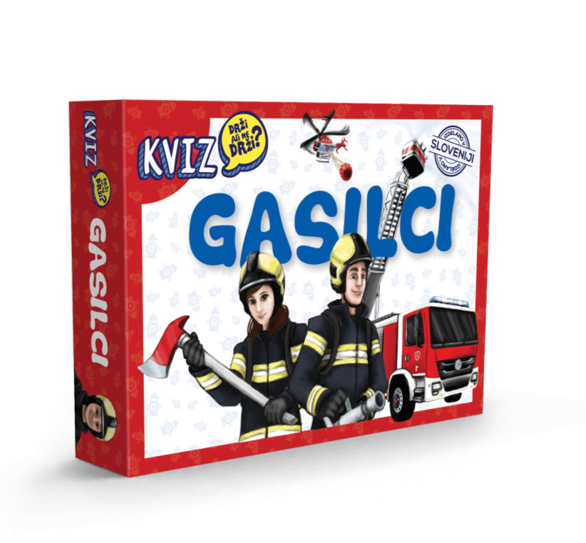 Družabna igra Drži ali ne drži Gasilci