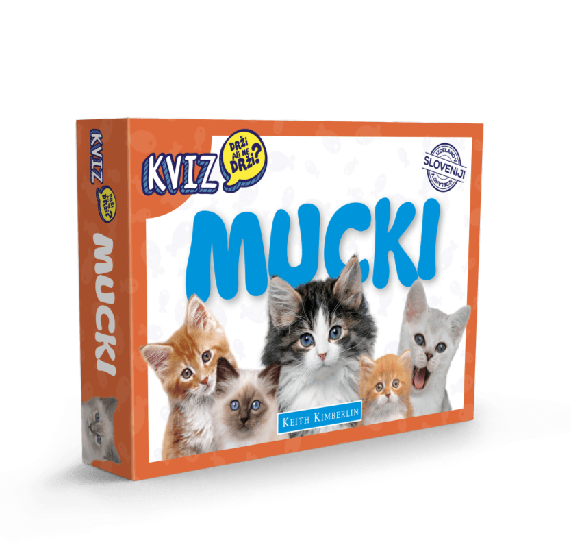 Družabna igra Drži ali ne drži Mucki