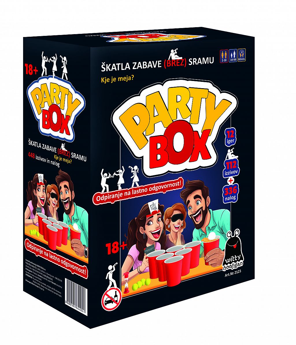 Družabna igra Party Box za odrasle
