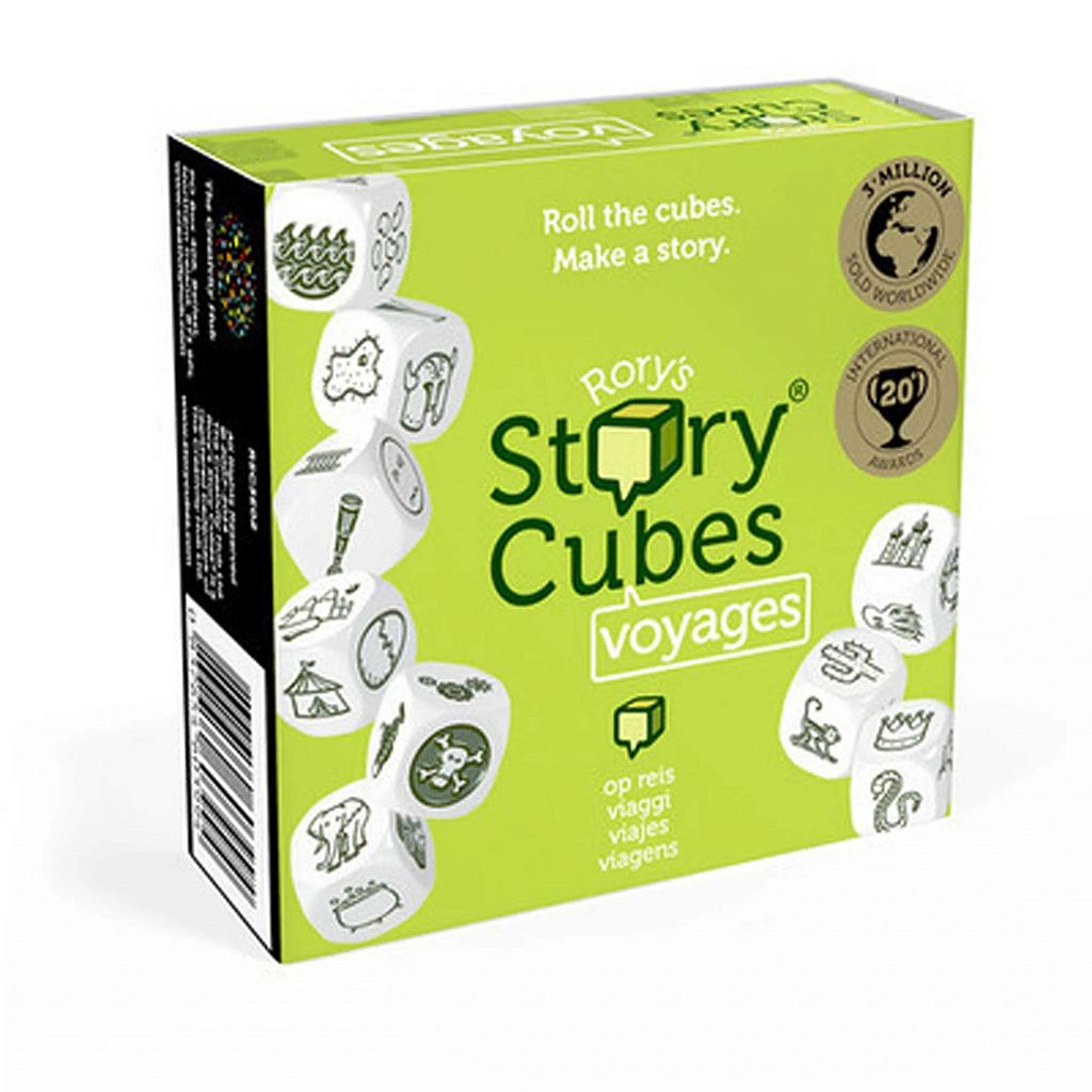 Družabna igra Story Cubes: Voyages