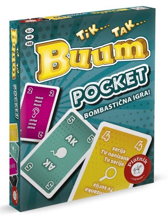 Družabna igra Tick Tack Buum Pocket